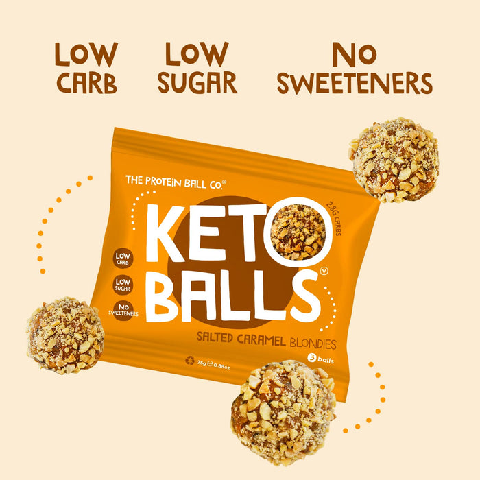 The Protein Ball Co Keto Ball Snack 20x25g - High Protein at MySupplementShop by THE PROTEIN BALL CO