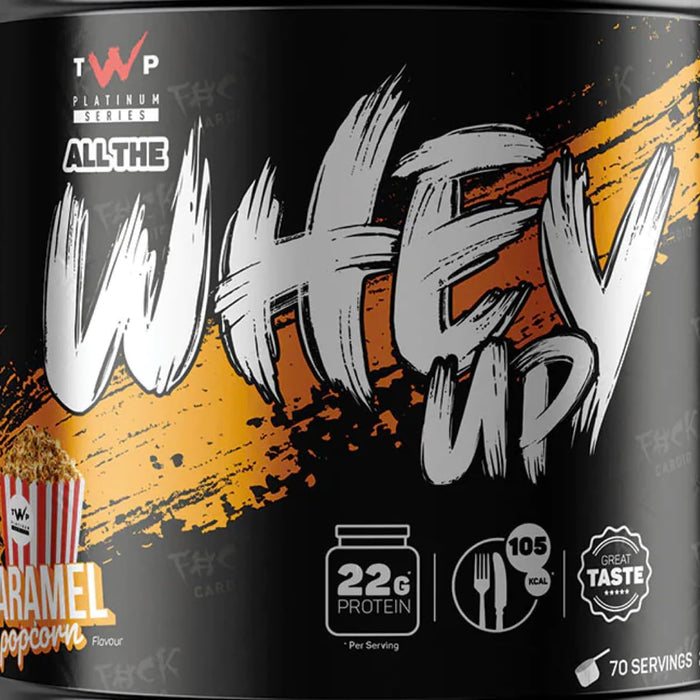 TWP All The Whey Up 21kg (Caramel Popcorn) - Whey Protein at MySupplementShop by TWP