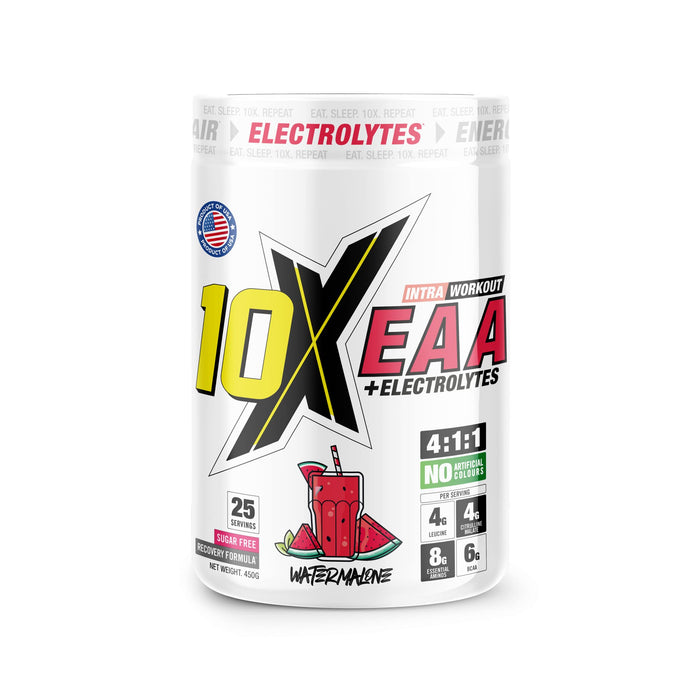 10X Athletic EAA 450g - Watermalone - EAA Supplement at MySupplementShop by 10X Athletic