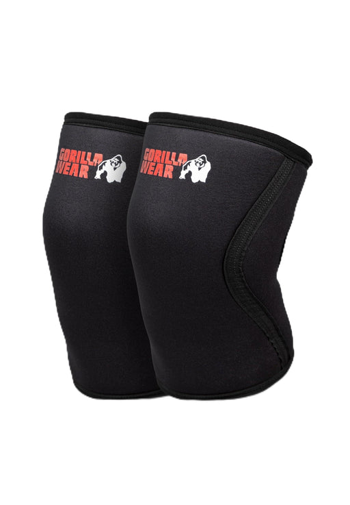 Gorilla Wear 5mm Knee Sleeves Black - Knee Pads at MySupplementShop by GORILLA WEAR