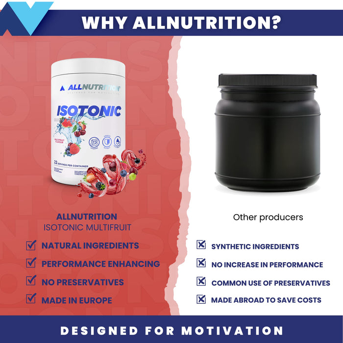 Allnutrition Isotonic Multifruit 700g - Vitamins & Minerals at MySupplementShop by Allnutrition