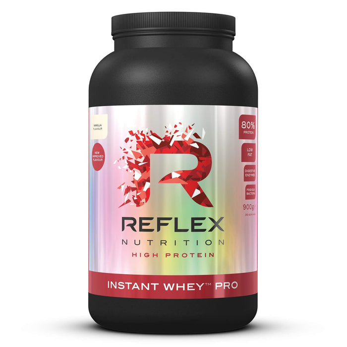 Reflex Nutrition Instant Whey Pro 900g Vanilla - Sports Nutrition at MySupplementShop by Reflex Nutrition