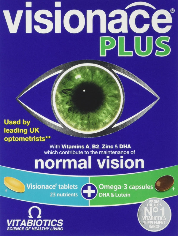 Vitabiotics Visionace Plus 56 Tablets - Other at MySupplementShop by Vitabiotics