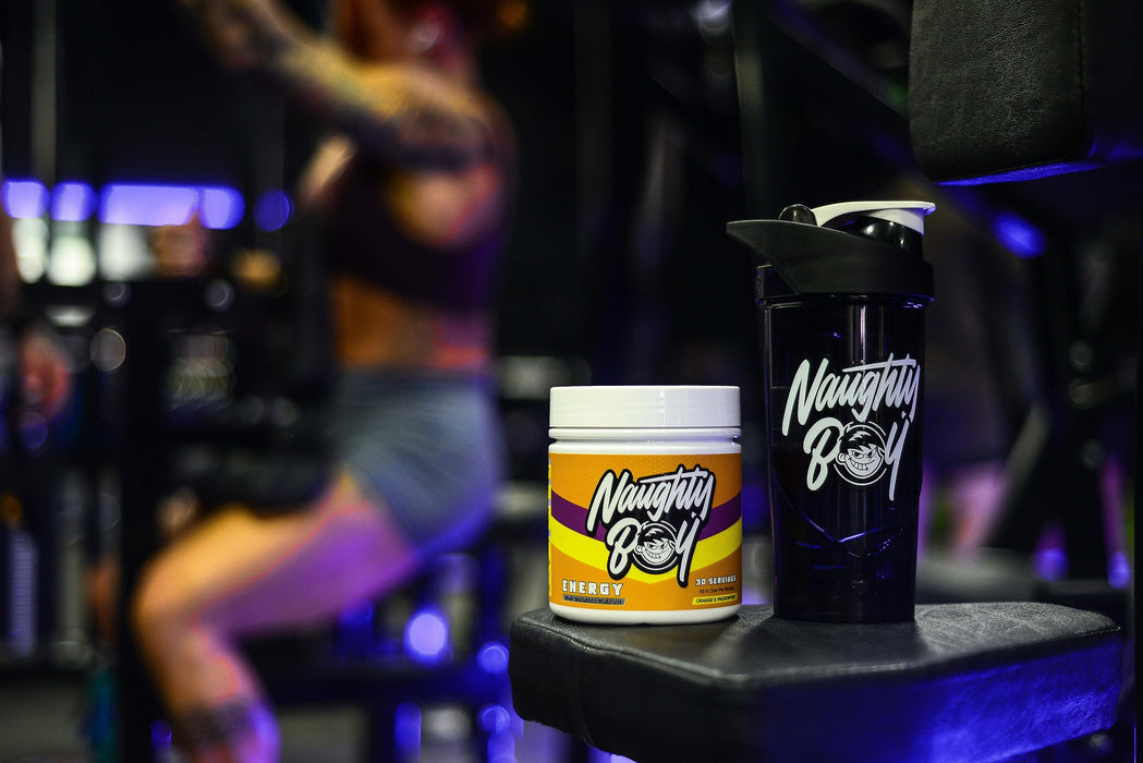 Naughty Boy Energy 390g Orange & Passionfruit - Pre & Post Workout at MySupplementShop by Naughty Boy