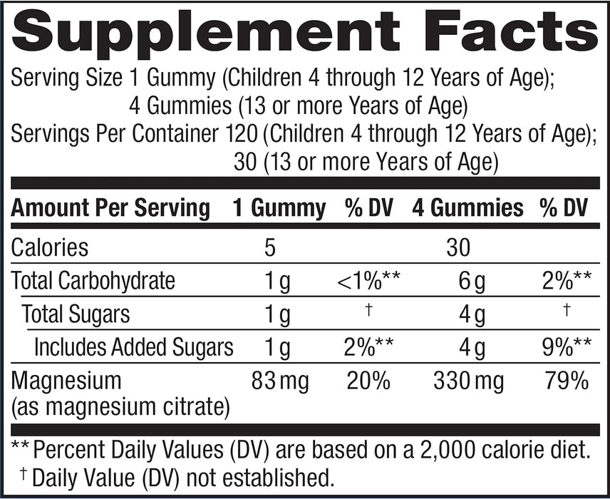 Natural Vitality Calm Kids Gummies, Sweet Citrus - 60 gummies