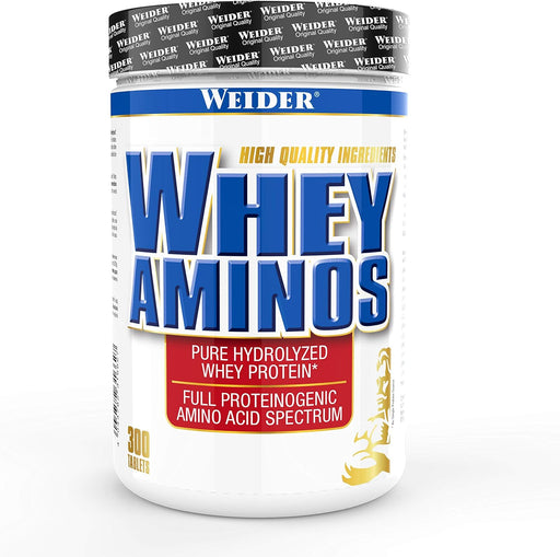 Weider Whey Aminos - 300 tablets | High-Quality Amino Acids and BCAAs | MySupplementShop.co.uk