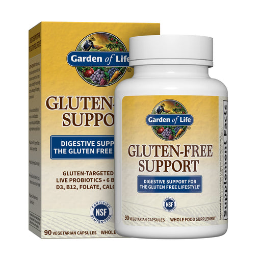 Garden of Life Gluten-Free Support - 90 vcaps | High-Quality Combination Multivitamins & Minerals | MySupplementShop.co.uk