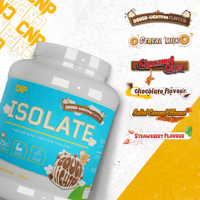 CNP Professional Isolate 1800g Dough-Lightful at MySupplementShop.co.uk