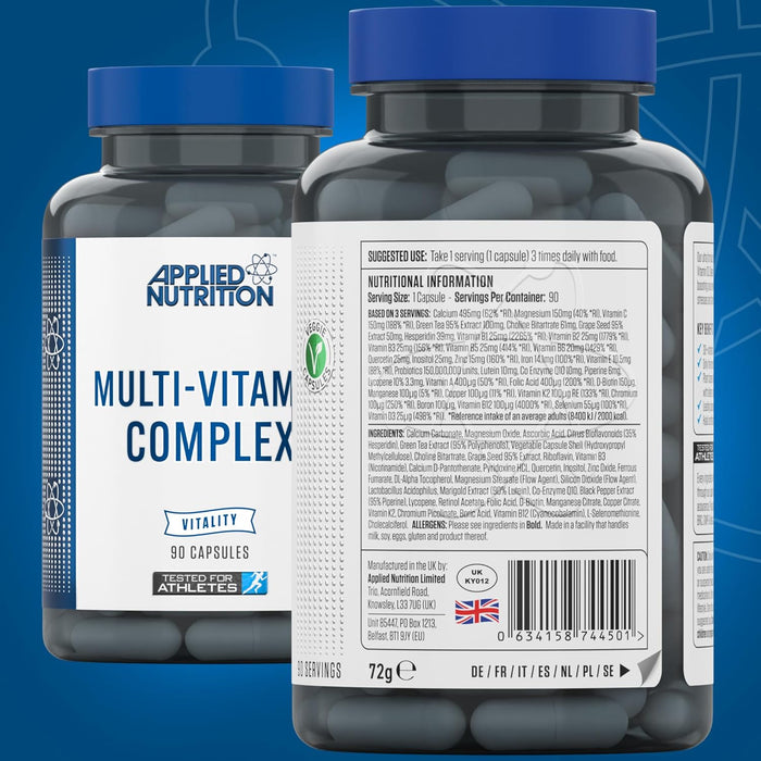 Applied Nutrition Multi-Vitamin Complex - 90 tablets - Vitamins & Minerals at MySupplementShop by Applied Nutrition