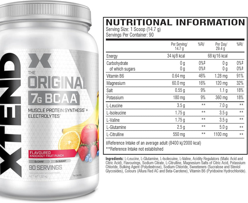 XTEND BCAA 90 Servings 1.32kg