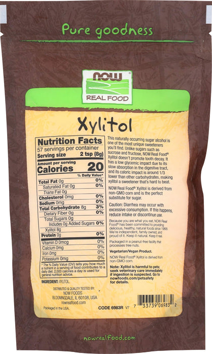 NOW Foods Xylitol, 100% Pure - 454g - Health Foods at MySupplementShop by NOW Foods