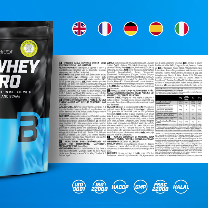 BioTechUSA Iso Whey Zero 1816g