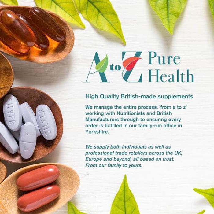 A to Z Pure Health Vitamin B12 Methylcobalamin 60 Tablets - Brain & Memory at MySupplementShop by A To Z Pure Health