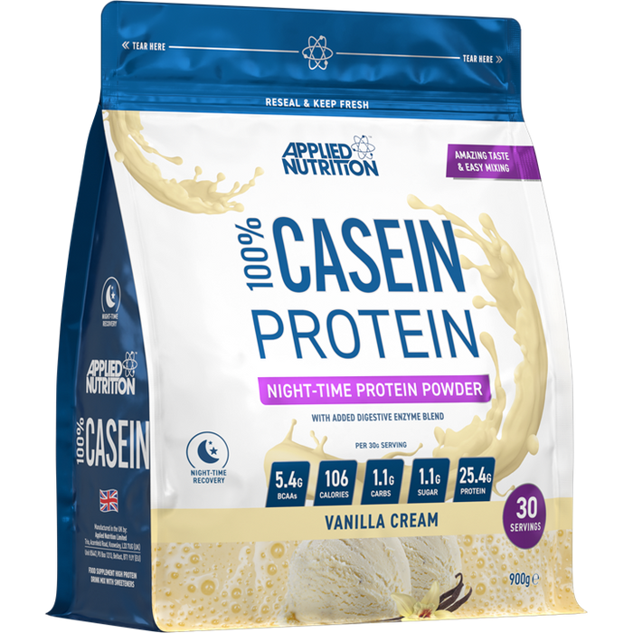 Applied Nutrition Casein 900g - Casein Proteins at MySupplementShop by Applied Nutrition