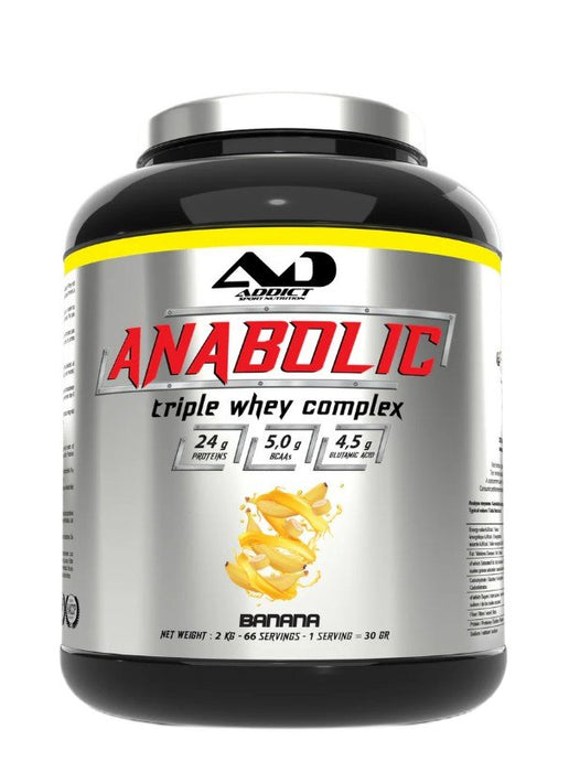 Addict Sport Nutrition Anabolic Triple Whey Complex 2000g