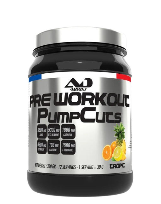 Addict Sport Nutrition Pre Workout Pump Cuts 360g