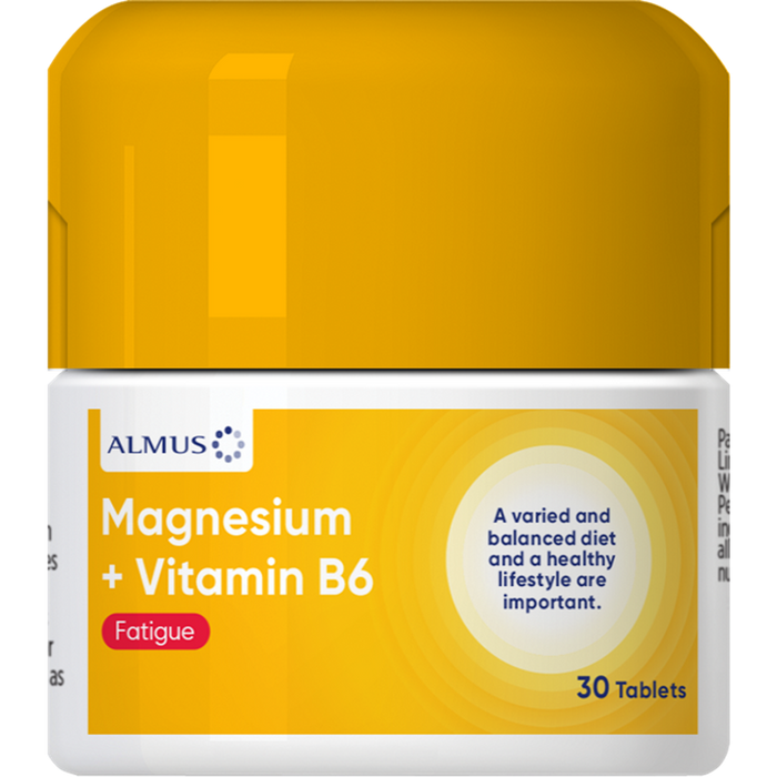Almus Magnesium 375mg & Vitamin B6 Tablets