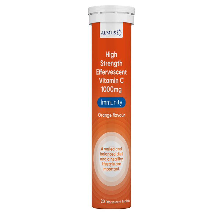 Almus Vitamin C High Strength Eff 1000mg Tablets