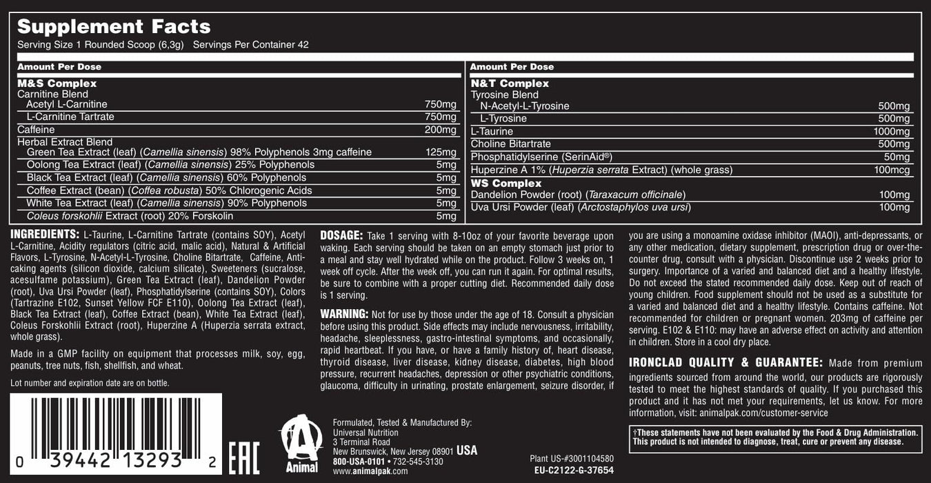 Animal Animal Cuts, 267g