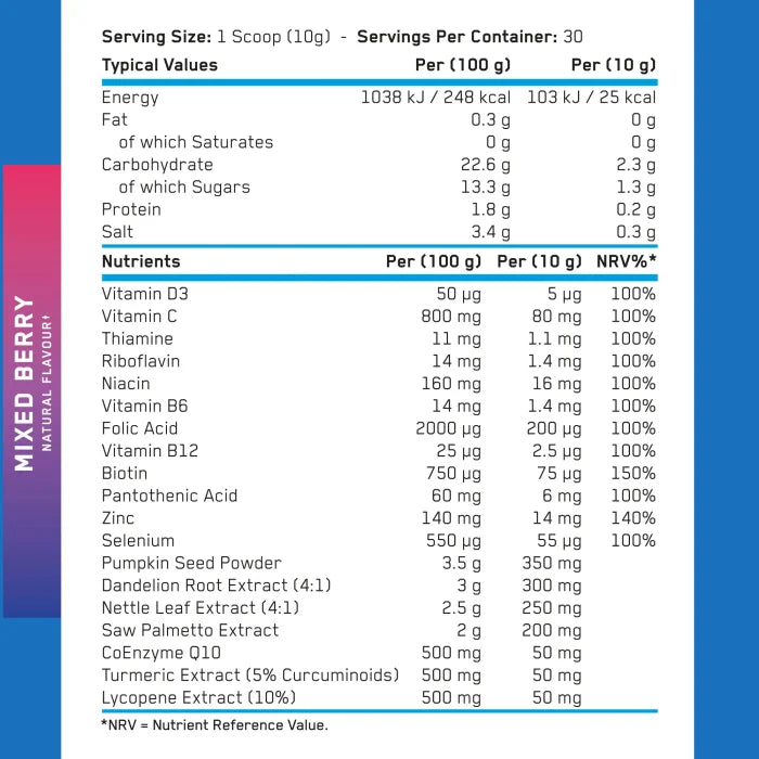 Applied Nutrition Agewell 40+ Prostate Health 300g
