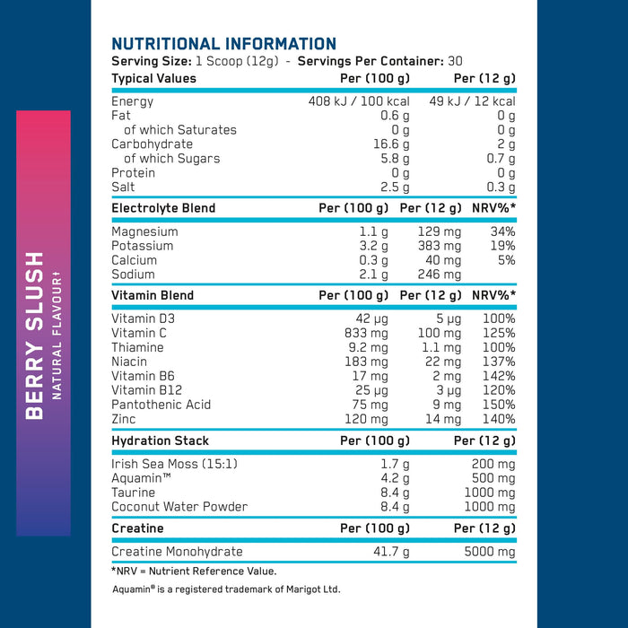 Applied Nutrition Creatine+ Hydration 360g