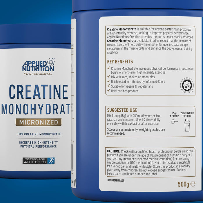 Applied Nutrition Creatine Monohydrate Micronized - 500g