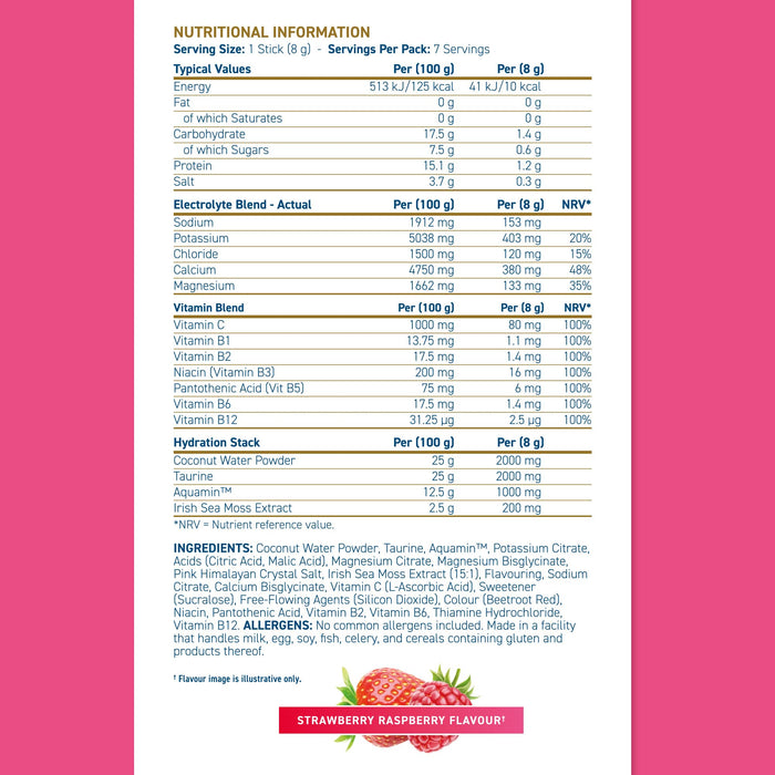 Applied Nutrition Hydration+ STICKS 7x8g