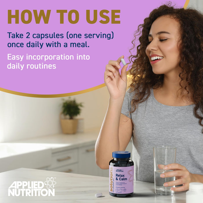Applied Nutrition Solutions Relax & Calm - 60 caps