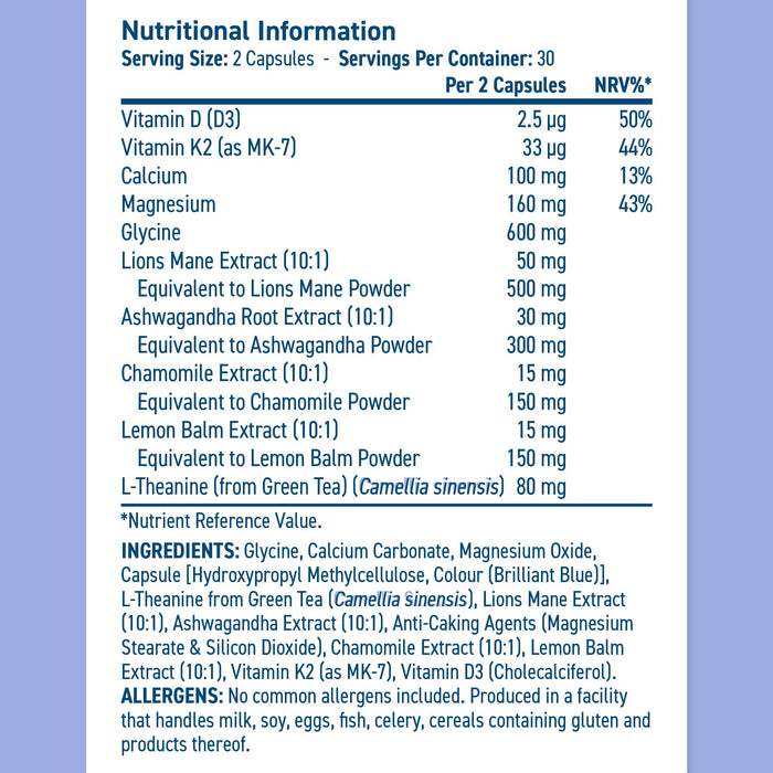Applied Nutrition Solutions Sleep Support - 60 caps