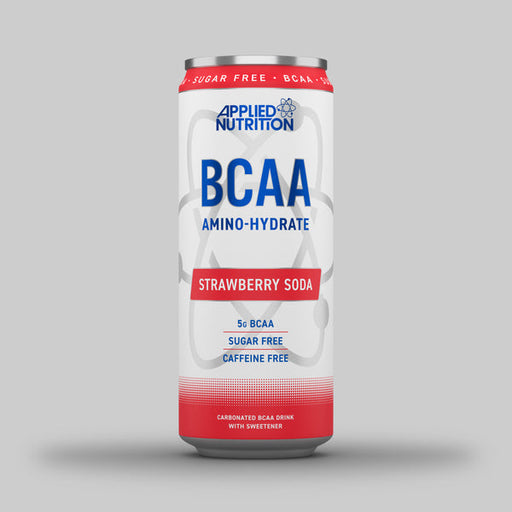 Applied Nutrition BCAA Can 12x330ml Strawberry Soda | Top Rated Sports Nutrition at MySupplementShop.co.uk