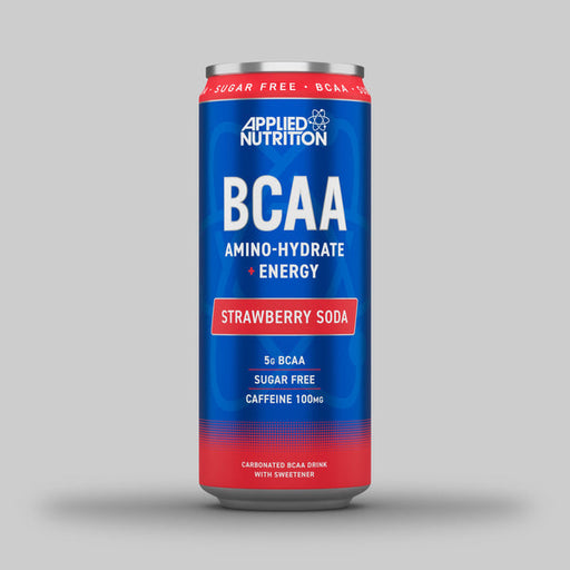 Applied Nutrition BCAA + Caffeine Can 12x330ml Strawberry Soda | Top Rated Sports Nutrition at MySupplementShop.co.uk