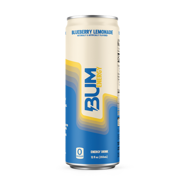 Bum Energy Sugar-Free Energy Drinks 12 x 355ml