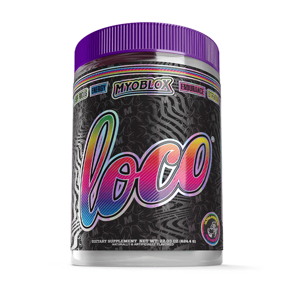 MyoBlox Loco Pre-Workout 624g - Galactic Glow - Sports Nutrition at MySupplementShop by MyoBlox