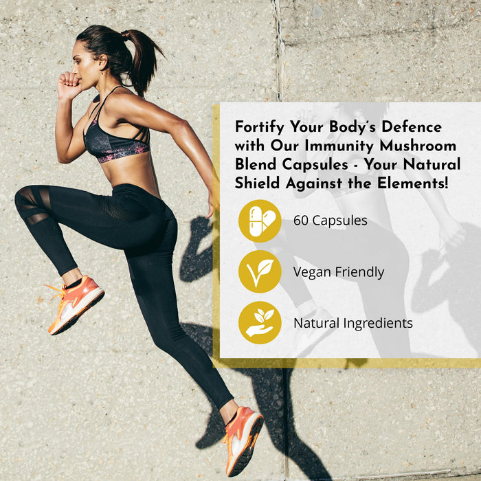 BYOND PERFORMANCE Immunity Mushroom Capsules 60 Caps