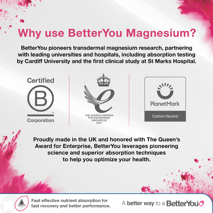 BetterYou Magnesium Max Original 120g