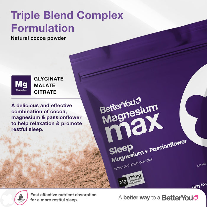 BetterYou Magnesium Max Sleep 160g