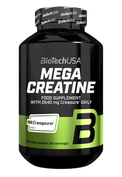 BioTechUSA Mega Creatine - 120 mega caps