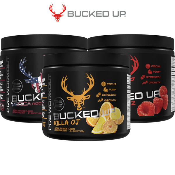 Bucked Up Pre-Workout - 25 Serving 282g - Pre Workout at MySupplementShop by Bucked Up