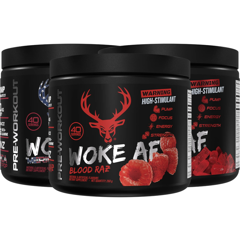 Bucked Up Woke AF 260g - Pre Workout at MySupplementShop by Bucked Up