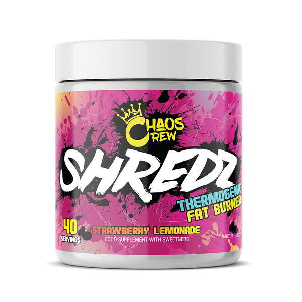 Chaos Crew Shredz 252g - Strawberry Lemonade - Sports Nutrition at MySupplementShop by Chaos Crew