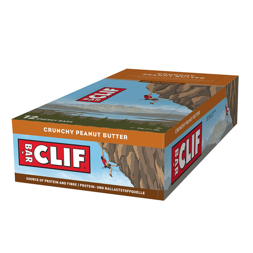 CLIF Bar 12x68g Crunchy Peanut Butter