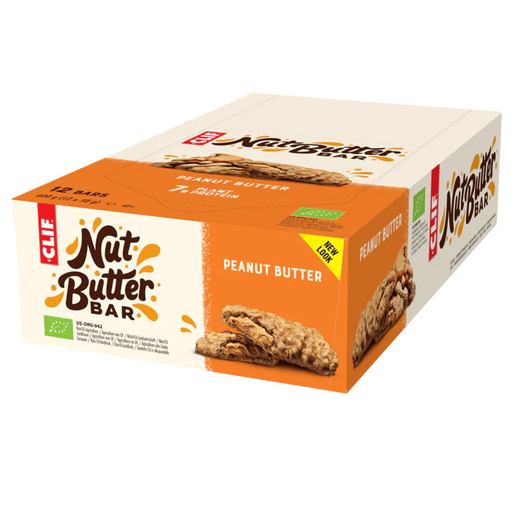 Clif Nut Butter Bar with creamy nut butter filling, 12 bars, 7g protein each