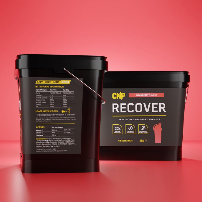 CNP Pro Recover Strawberry 5kg | Post-Workout Recovery | High Protein & Carbs