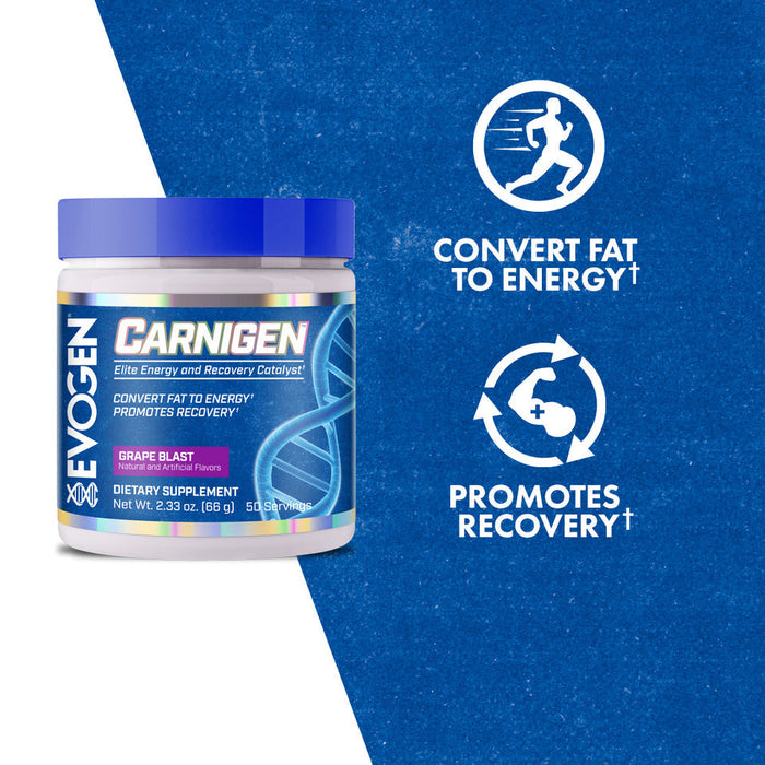 Evogen Carnigen stimulant-free, ultra-premium and potent carnitine blend | High-Quality Slimming and Weight Management | MySupplementShop.co.uk