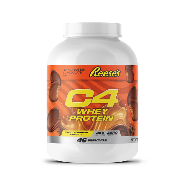 Cellucor C4 Whey Protein | Premium Post-Workout Shake | Hershey’s, Reese’s, Vanilla Bean