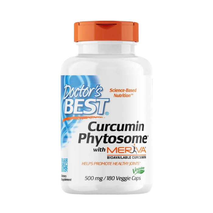 Doctor's Best Curcumin Phytosome with Meriva 500mg 180 Veggie Capsules