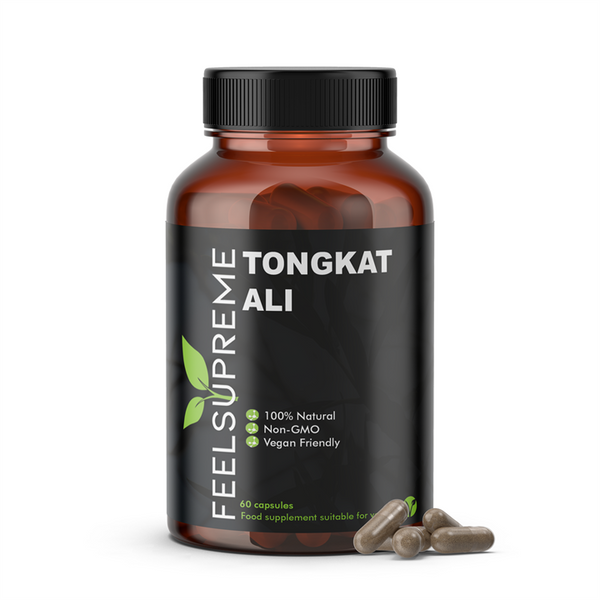 Feel Supreme Tongkat Ali 60 Veg Caps - Sports Supplements at MySupplementShop by Feel Supreme