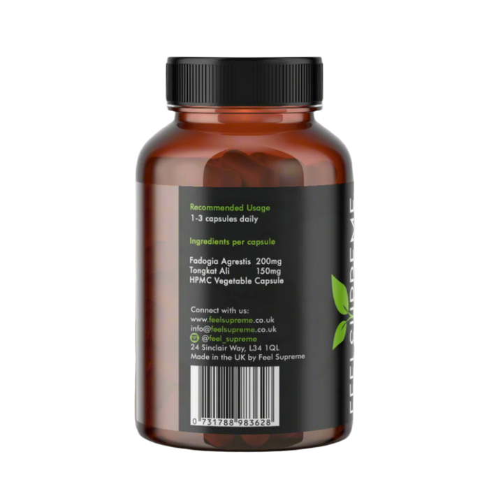 Feel Supreme Tongkat Ali And Fadogia Agrestis 90Veg Caps