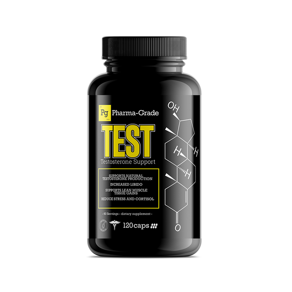 Pharma Grade TEST 120Caps | Premium Testosterone Boosters at MySupplementShop.co.uk