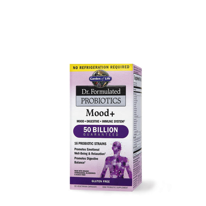 Garden of Life Dr. Formulated Probiotics Mood+ - 60 vcaps - Health and Wellbeing at MySupplementShop by Garden of Life
